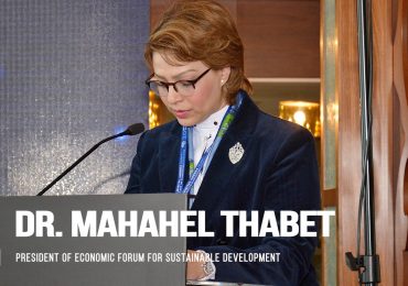Manahel Thabet PhD President of Economic Forum for Sustainable Development share her knowledge in Digital Economy in a Wonderful conference at Digital Agenda at Almaty, February 01, 2019 #ManahelThabet #Economist #100mostpowerfulWomenintheMiddleEast #DigitalAgenda2019 #Almaty
